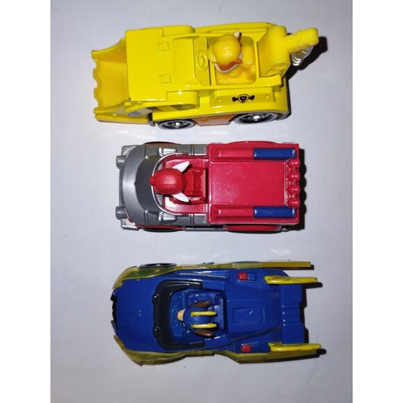 Paw Patrol Lot 8 Figures Vehicles Night Light Marshall Rocky Rubble Chase EMT - Picture 5 of 14